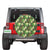 Hawaii Tropical Leaves And Plumeria Hawaii Spare Tire Cover - Polynesian Pride