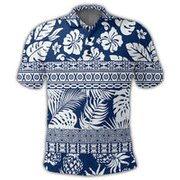 Hawaii Tropical Pattern Polo Shirt - Polynesian Pride