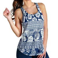Hawaii Tropical Pattern Racerback Tank - AH - Polynesian Pride