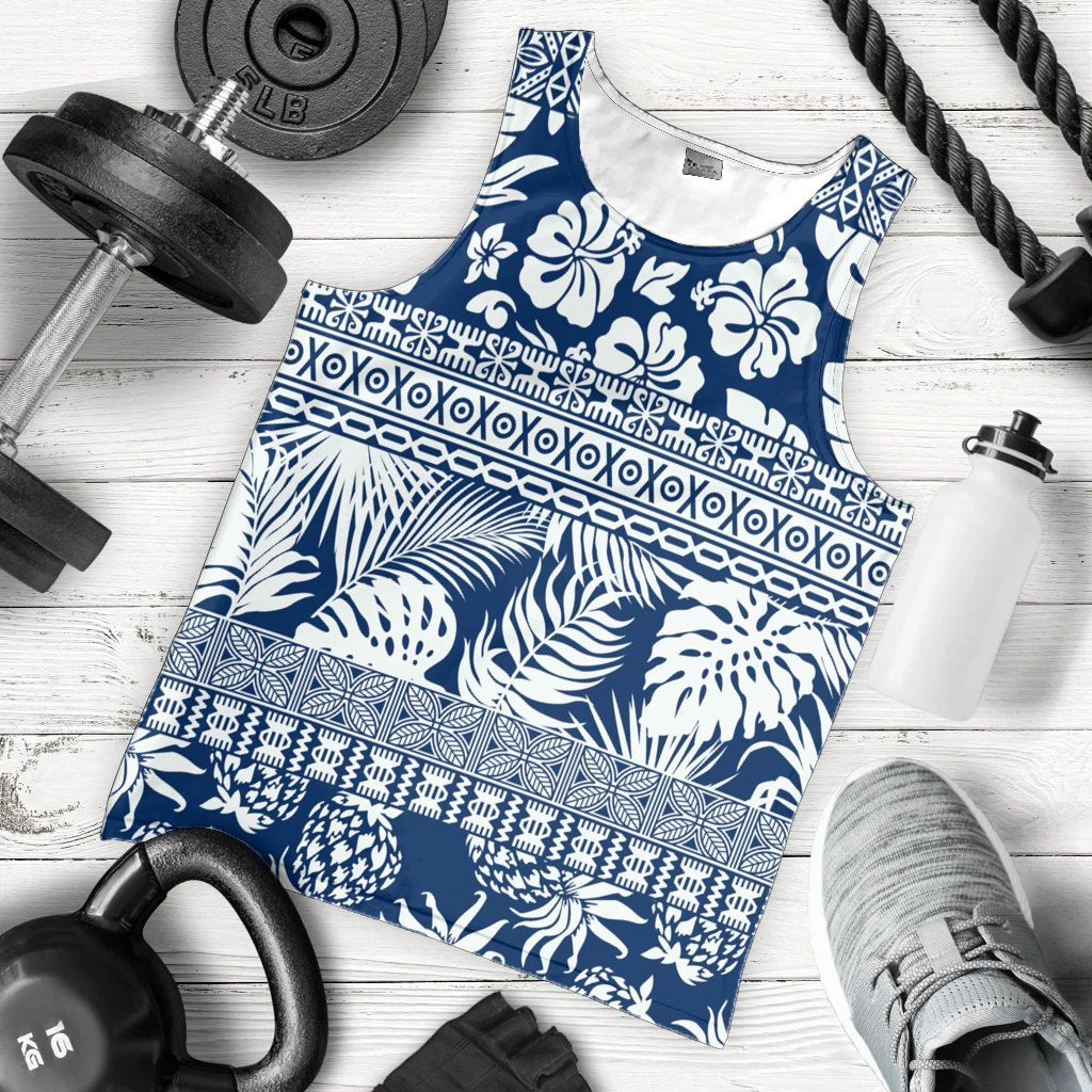 Hawaii Tropical Pattern Tank Top - AH - Polynesian Pride