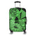 Hawaii Turtle Luggage Covers Polynesian Hibiscus Art Ver 2.0 Green - AH Black - Polynesian Pride