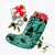 Hawaii Turtle Christmas Stocking Polynesian Hibiscus Art Ver 2.0 Turquoise - AH - Polynesian Pride