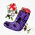 Hawaii Turtle Christmas Stocking Polynesian Hibiscus Art Ver 2.0 Violet - AH - Polynesian Pride