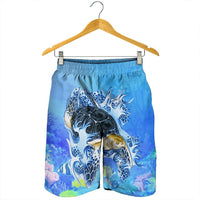 Hawaii Turtle Cool Men's Shorts - AH - Polynesian Pride