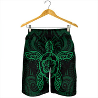 Hawaii Turtle Fixed Green Men's Shorts AH - Polynesian Pride