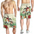 Hawaii Turtle Flowers Coconut Tree Leaf Men's Shorts - AH - Polynesian Pride