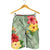 Hawaii Turtle Hibiscus Men's Shorts - Tink Style - AH - Polynesian Pride