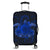 Hawaii Turtle Hibiscus Polynesian Luggage Covers - Full Style - Blue - AH Black - Polynesian Pride