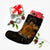 Hawaii Turtle Hibiscus Polynesian Christmas Stocking - Full Style - Gold - AH - Polynesian Pride