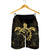 Hawaii Turtle Kanaka Golden Men's Shorts - AH - Polynesian Pride