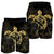 Hawaii Turtle Kanaka Golden Men's Shorts - AH - Polynesian Pride