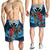 Hawaii Turtle Kanaka Hibiscus Stary Night Men's Shorts - AH - Polynesian Pride