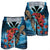 Hawaii Turtle Kanaka Hibiscus Stary Night Men's Shorts - AH - Polynesian Pride