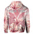 Custom Hawaii Turtle Kanaka Plumeria Polynesian Hoodie Pink - Polynesian Pride