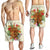 Hawaii Turtle Life Hibiscus Design Men's Shorts - AH - Polynesian Pride