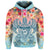 Custom Hawaii Turtle Ohana Stary Night Hibiscus Hoodie - Polynesian Pride