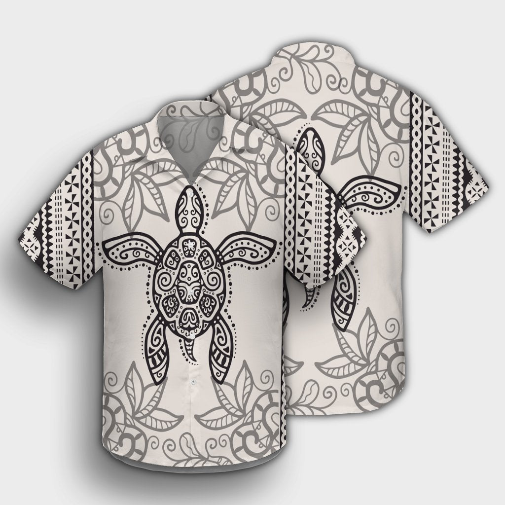 Hawaii Turtle Pattern Hawaiian Shirt - AH - Polynesian Pride