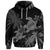 Custom Hawaii Turtle Plumeria Coconut Tree Polynesian Hoodie Gray - Polynesian Pride