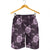 Hawaii Turtle Plumeria Violet Men's Shorts - AH - Polynesian Pride