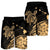 Hawaii Turtle Polynesian Map Plumeria Men's Shorts - AH - Polynesian Pride