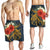 Hawaii Turtle Polynesian Tropical Hibiscus Plumeria Men's Shorts - AH - Polynesian Pride