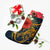 Hawaii Turtle Polynesian Tropical Hibiscus Plumeria Christmas Stocking - AH - Polynesian Pride