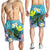 Hawaii Turtle Sea Cotral Polynesian Men's Shorts - AH - Polynesian Pride