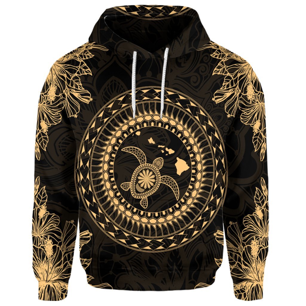 Custom Hawaii Turtle Tradition Hoodie - Polynesian Pride