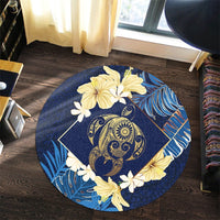 Hawaii Turtle Tropical Round Carpet - Taha Style - AH - Polynesian Pride