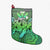 Hawaii Turtle Wave Polynesian Christmas Stocking - Hey Style Green - AH Christmas Stocking 26 X 42 cm Black - Polynesian Pride