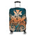 Hawaii Turtle Wave Polynesian Luggage Covers - Hey Style Orange - AH Black - Polynesian Pride