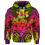 Custom Hawaii Turtle Wave Polynesian Hoodie Hey Style Pinky AH - Polynesian Pride