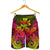 Hawaii Turtle Wave Polynesian Men's Shorts - Hey Style Pinky - AH - Polynesian Pride