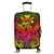 Hawaii Turtle Wave Polynesian Luggage Covers - Hey Style Pinky - AH Black - Polynesian Pride