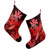 Hawaii Turtle Wave Polynesian Christmas Stocking - Hey Style Red - AH - Polynesian Pride