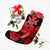 Hawaii Turtle Wave Polynesian Christmas Stocking - Hey Style Red - AH - Polynesian Pride