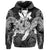 Custom Hawaii Turtle Wave Polynesian Hoodie Hey Style White - Polynesian Pride