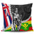 Hawaii Two Flag Kanaka Maoli King Polynesian Pillow Covers - AH Pillow Covers Black - Polynesian Pride