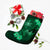 Hawaii Yin Yang Turtle Shark Hibiscus Plumeria Christmas Stocking - Green - AH - Polynesian Pride