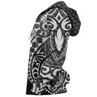 Hawaii Polynesian Hoodie Emboss Style - Polynesian Pride