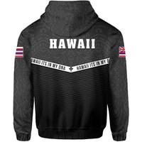 Hawaii Polynesian Hoodie Gray Mix Style - Polynesian Pride