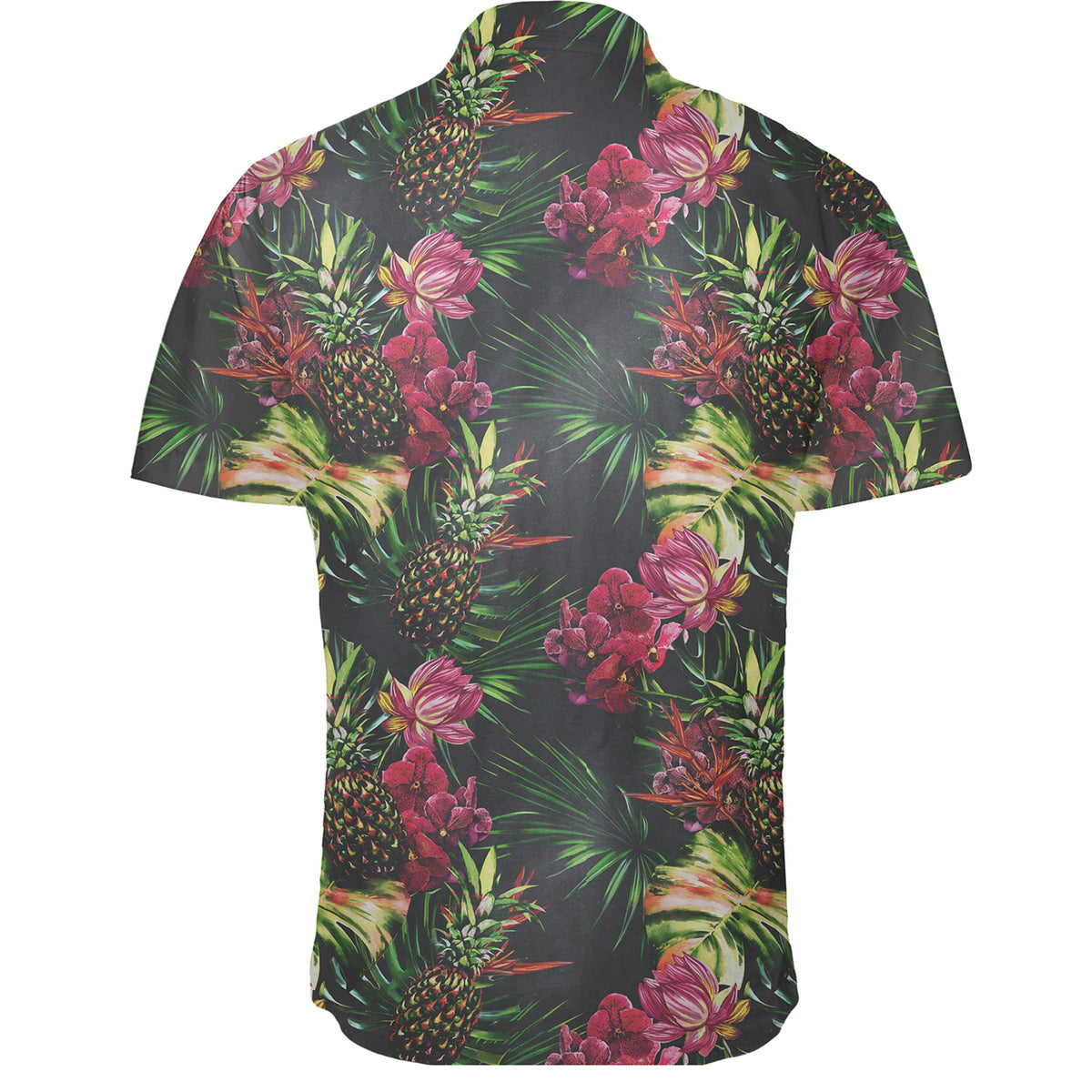 Hawaiian Shirt - Palm Leaves Pineapples Jungle Leaf Shirt - Polynesian Pride