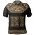 Hawaii Kanaka Polynesian Polo Shirt Divinity Gold - Polynesian Pride