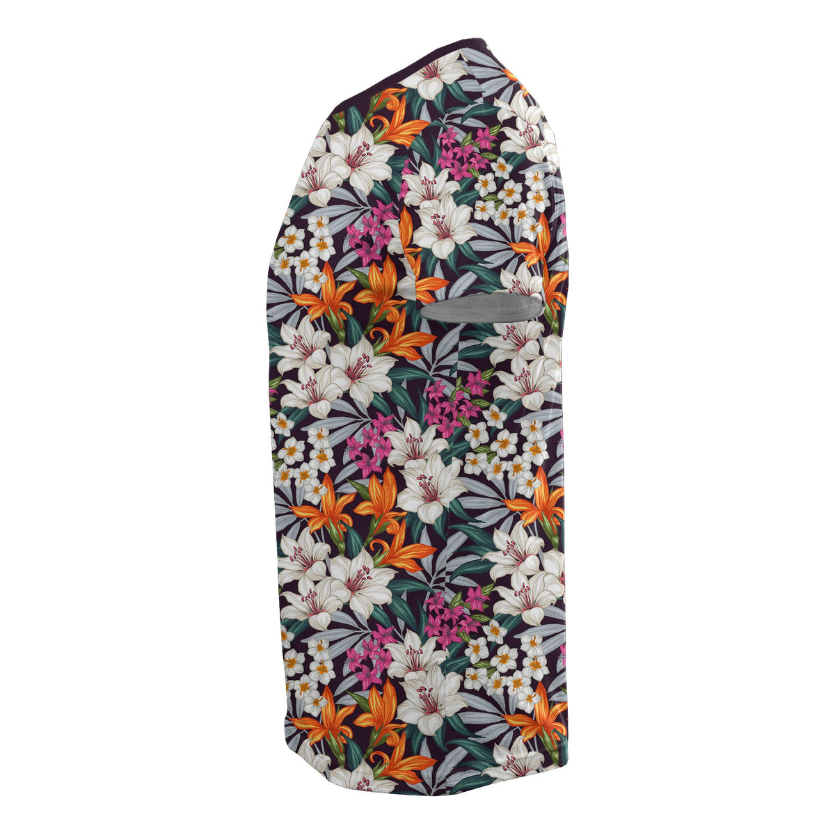 Hawaii Seamless Exotic Pattern With Tropical Leaves Flowers T Shirt - Polynesian Pride