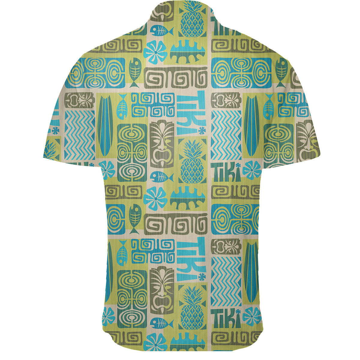 Hawaiian Shirt - Seamless Exotic Tiki Pattern Shirt - Polynesian Pride
