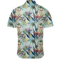 Hawaiian Shirt - Seamless Tropical Flower Plant And Leaf Shirt - Polynesian Pride