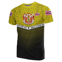 Hawaii Polynesian T Shirt Yellow Mix Style - Polynesian Pride