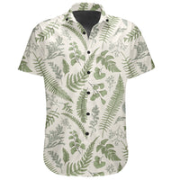Hawaiian Shirt - Tropical Green Pattern Shirt - Polynesian Pride