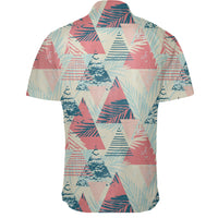 Hawaiian Shirt - Tropical Leaf Triangle Pattern Shirt - Polynesian Pride
