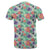 Hawaii Tropical Flower Blossom Cluster Seamless T Shirt - Polynesian Pride